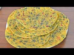Step By Step Recipe With Pictures Gujarati Methi Thepla Is A Famous Breakfast Made From Wheat Flour Indian Food Recipes Vegetarian Indian Food Recipes Recipes