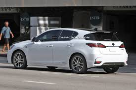 This ct 200h f sport was made possible by the folks at openroad lexus richmond, the premier lexus dealership in british columbia and a proud sponsor of lexus enthusiast. Scoop Spindle Grille 2014 Lexus Ct 200h F Sport Caught Without Camo Carscoops