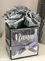 Check spelling or type a new query. Personalised Mirror Cube Vase With Roses Nana