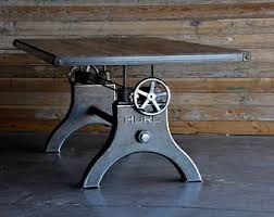 Mesa De Comedor Vintage Libertad Industrial Etsy Vintage Industrial Furniture Industrial Furniture Vintage Industrial