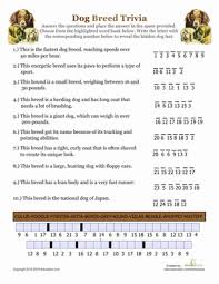 Oct 20, 2021 · a comprehensive database of more than 537 entertainment quizzes online, test your knowledge with entertainment quiz questions. Dog Breed Trivia Worksheet Education Com
