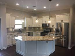 Simple White L Shaped Kitchen W Island L Shape Kitchen Layout Curved Kitchen Island Curved Kitchen