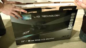 I did a lot of research before purchasing this acer monitor. Unboxing Acer S232hl Led 23 Monitor Youtube
