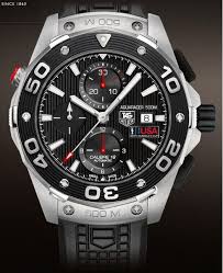 Tag Heuer Aquaracer Team Usa Mens Tag Heuer Watches Watches For Men Tag Heuer Aquaracer Chronograph