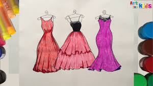 Hot promotions in fashion design of clothes on aliexpress think how jealous you're friends will be when you tell them you got your fashion design of clothes on aliexpress. How To Draw Fashion Clothes For Kids How To Draw Dresses For Kids 6 Art For Kids Youtube