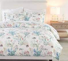 Pottery barn tinsley full queen duvet black and white. Fisher Coastal Organic Percale Duvet Cover Pottery Barn