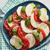 Microwave egg caprese breakfast cups. 1