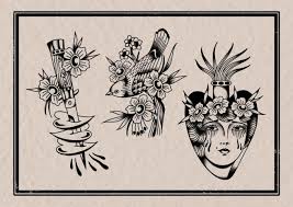 How often do we dream about getting ourselves inked? Draw Weird Custom Traditional Tattoos By Kastrel Fiverr