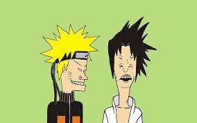 Maybe you would like to learn more about one of these? Hd Wallpaper Cartoons Funny Naruto Shippuden Parody Beavis Butthead Beavis And Butthead Faces 1280x800 Wallp Anime Naruto Hd Art Wallpaper Flare