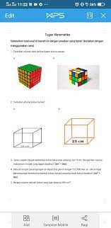 Check spelling or type a new query. Tentukan Volume Rubik Berikut Dalam Kubus Satuan Brainly Co Id