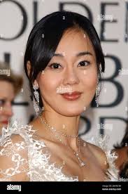 Yoon-jin Kim attends the 63rd Annual Golden Globe Awards at the Beverly  Hills Hilton. Picture: UK Press Stock Photo
