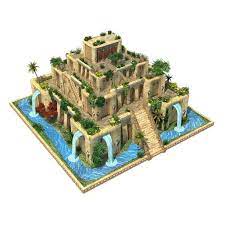 Hanging Gardens Babylon Max 3d Model Hanging Garden Gardens Of Babylon Babylon