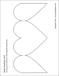 You may add your own greeting, before or after printing them. Heart Greeting Card Free Printable Templates Coloring Pages Firstpalette Com