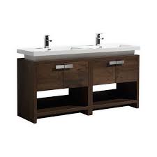 Some of our vanities may be delivered with a backsplash, but if that backsplash arrives damaged, we are unable to ship a replacement backsplash due to high freight damage occurrences. Kubebath L1600rw Levi 63 Inch Rose Wood Modern Bathroom Vanity With Cubby Hole