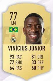 How to make vinicius jr. Vinicius Junior Fifa 19 5 Skills Stats May Not Be Official Fifa