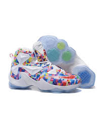 Shop our wide selection of nike lebron shoes at footaction. Nike Lebron 13 Colorful Lebron James 2016 Shoes Mixing Colors White Basketball Shoes Lebron James Shoes Nike Lebron Shoes