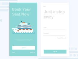 Ship Booking Login Page Login Page Login Page Design Web Design