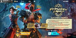 So this is all about redeem code in garena free fire. Free Fire Season 24 Elite Pass How To Pre Order Forsaken Creed Elite Pass