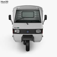 3d Model Of Piaggio Ape Tm Panel Van 2016 In 2020 Piaggio Ape Piaggio Vans 2016