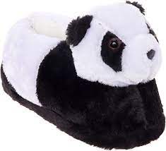 Silver Lilly Panda Bear Slippers Plush Animal Slippers Https Www Amazon Com Dp B079zsbdy8 Ref Cm Sw R Animal Slippers Panda Bear Slippers Bear Slippers