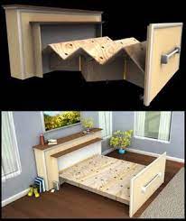 Live In A Tiny House Build A Diy Built In Roll Out Bed Beds For Small Spaces Home Diy Roll Out Bed