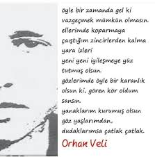 öyle Bir Zamanda Gel Ki Vazgeçmek Mümkün Olmasın Orhan Veli Neslihan Aydogdu Tarafindan Kitap Panosundaki Kitap Goruntusu Ozlu Sozler Siir
