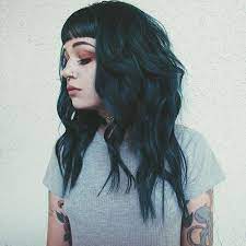 Pinterest Rsyacyeℓaiiiv Teal Hair Grunge Hair Green Hair