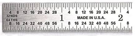 1 inch = 8 soot. Where Is 07 Inches On A Ruler Quora