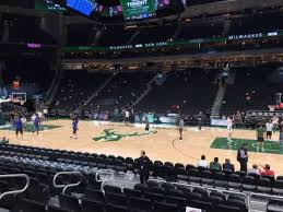 Fiserv Forum Section 105 Home Of Milwaukee Bucks