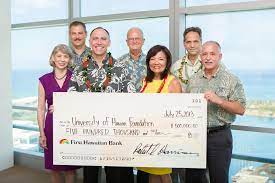 You can earn cash back on almost everything you buy. Manoa First Hawaiian Bank Foundation Creates 500 000 Professorship At Shidler University Of Hawaii News