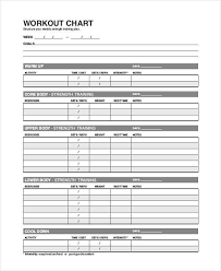 Jan 22, 2020 · word templates provide the design consistency that any organization (or individual) needs to look professional. Workout Chart Templates 8 Free Word Excel Pdf Documents Download Free Premium Templates
