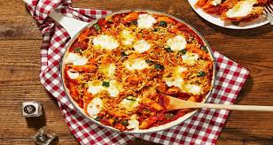 Simple Convenient And Delicious That S What S In Store With Our Cheesy Tomato Sauce Pasta Recipe Made Stuffed Peppers Parmesan Recipes Hello Fresh Recipes