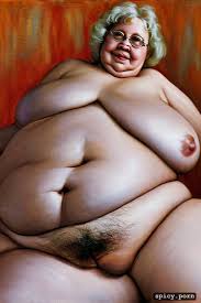 Image of fat thighs, spreading legs, big fat boobs, seductive obese granny  - spicy.porn