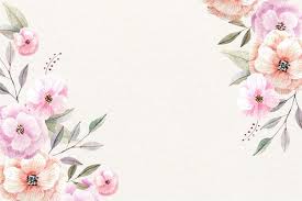Download Watercolor Floral Background With Soft Colors For Free In 2020 Floral Background Floral Watercolor Watercolor Flower Background