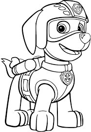 Chase, ryder, rubble, marshall, rocky, zuma, skye, everest, tracker, rex, ella and tuck. Zuma In Paw Patrol Coloring Page Free Printable Coloring Pages For Kids