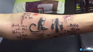 Hình xăm kín cánh tay. Hinh XÄƒm Chá»¯ Ä'áº¹p Nam Ná»¯ XÄƒm Cá»• Tay Chan Vai LÆ°ng Ngá»±c