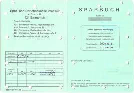 A blocked savings account (' sparbuch mit sperrvermerk ') held in a german bank, with a monthly withdrawal limit of €861 (date of information: Spareinlage Wikiwand