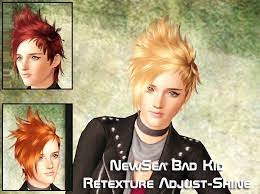 Newsea S Bad Kid Hairstyle Retextured By Brad Sims 3 Hairs Kids Hairstyles Sims 3 Male Hair Bad Kids