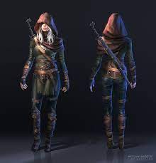 The Witcher 3 Ciri Fanart Female Assassin Female Characters Character Portraits