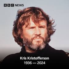 A revolutionary, an actor, a superstar." Kris Kristofferson…