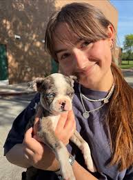 Visiting with Oreo and AJ today