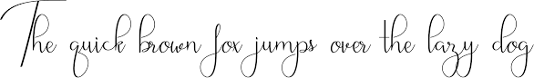Script Fonts Names