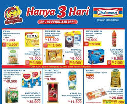 Promo heboh indomaret yang satu ini cocok banget buat ibu rumah tangga yang memiliki bayi. Promo Indomaret Hanya 3 Hari Diskon Weekend Terbaru 5 7 Februari 2021
