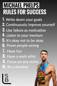 Show more posts from m_phelps00. Michael Phelps Rules For Success Swimming Motivational Quotes Swimming Motivation Michael Phelps Swimming