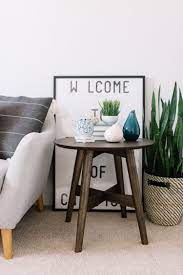 3 Ways To Use A Small Side Table 204 Park Round Table Decor Round Side Table Living Room Round Living Room Table