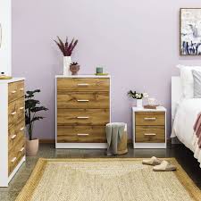 From beds to bedroom chester and bedside draws, grab yourself a bargain in store and online. Living Co Takiwira 2 Drawer Bedside Table White White The Warehouse