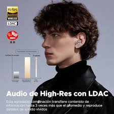 SoundPEATS Audífonos Inalámbricos Bluetooth 5.3 Capsule3 Pro, Hi-Res Audio  con LDAC Cancelación de Ruido Activa Híbrida 6 Micrófonos para Llamada Modo  de Transparencia Modo de Juego : Amazon.com.mx: Electrónicos