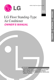 Once the air conditioner has been properly assembled and installed: Lg Air Conditioner Owner S Manual Pdf Download Manualslib