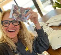 Finally getting around to addressing all of our holiday cards this year.  and you know what I don't feel the least damn bit guilty about it. This was  the first time in