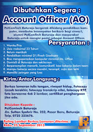 Salah satu perusahaan swasta yang mungkin saja setiap hari kita memakan. Lowongan Kerja Palcomtech Baturaja Karir Palcomtech